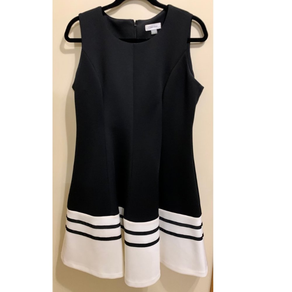 Calvin Klein A-line dress